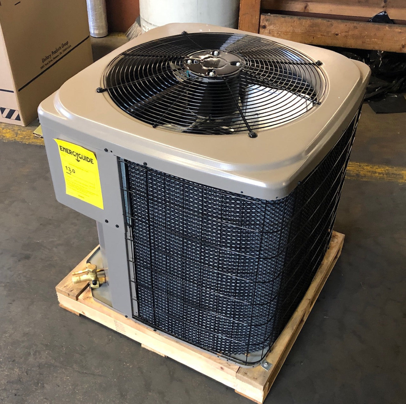 York International 4 Ton Split System Air Conditioner; 13 SEER, 208-230/60/1, R-410A - TCGD48S41S3A