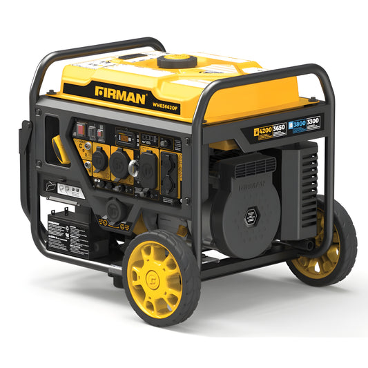 Firman WH03662OF 3650W/4200W Dual Fuel Remote Start Inverter Generator New WH03662OF