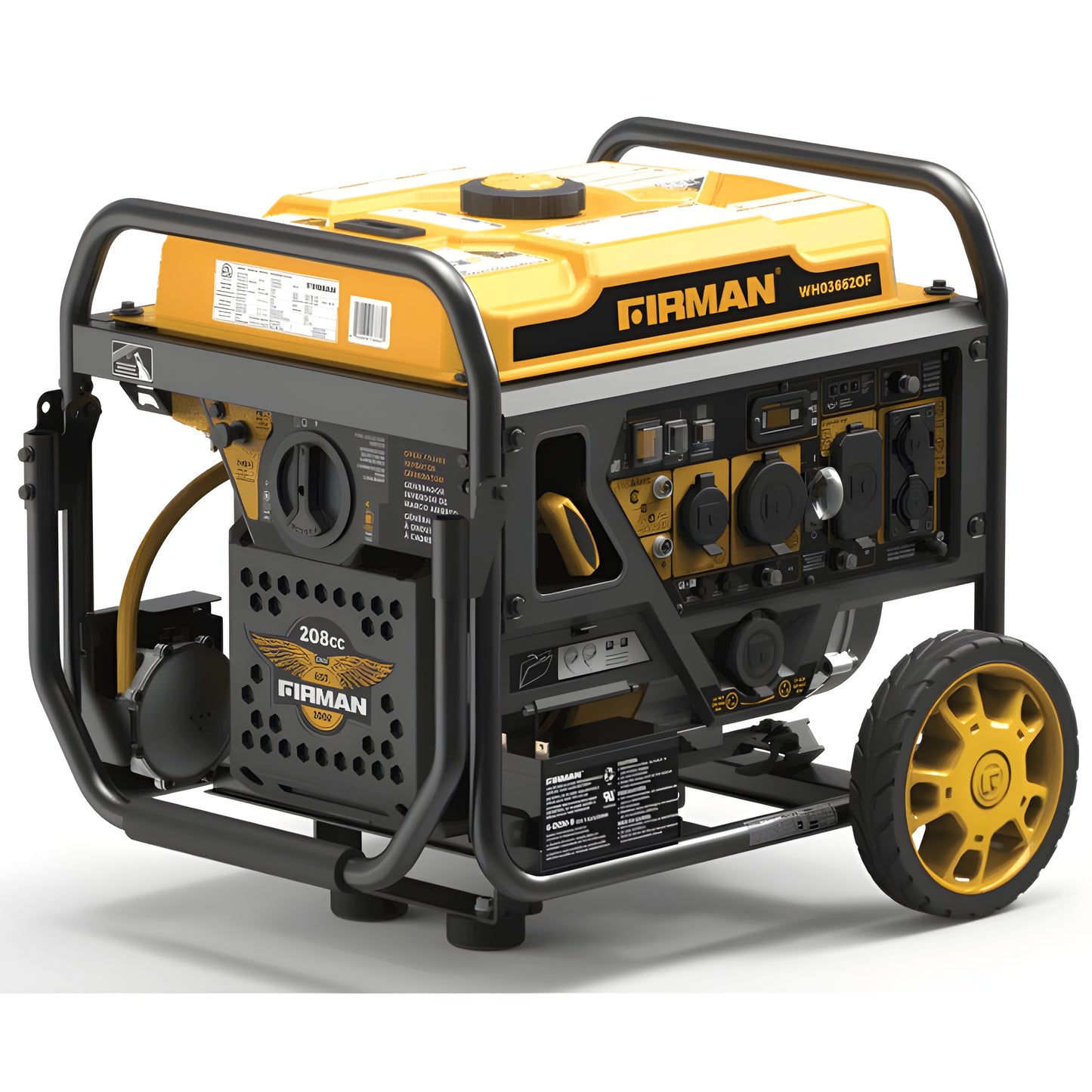 Firman WH03662OF 3650W/4200W Dual Fuel Remote Start Inverter Generator New WH03662OF