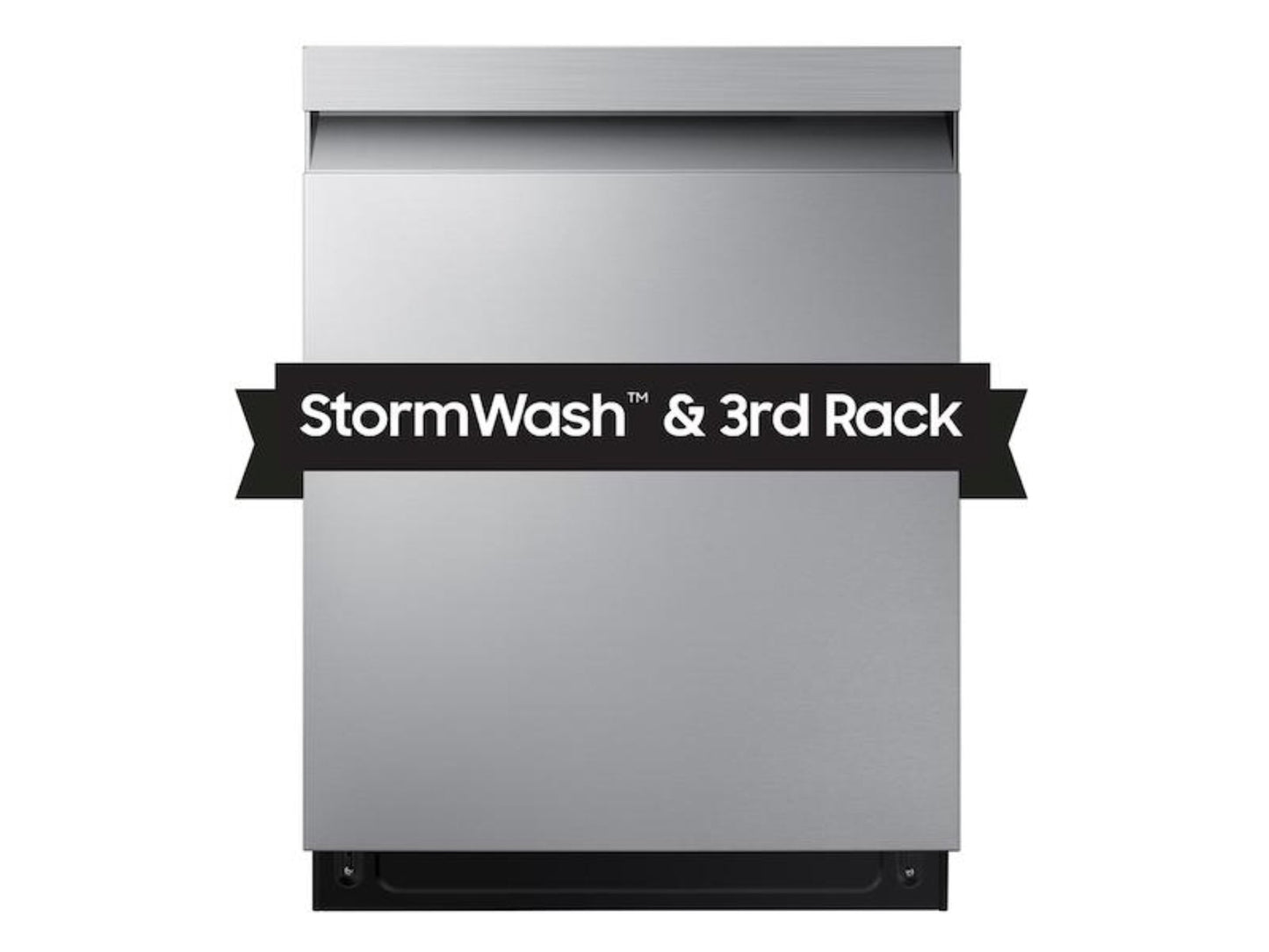 SAMSUNG DW80CG5450SR AutoRelease Smart 46dBA Dishwasher with StormWash(TM) in Stainless Steel - DW80CG5450SR-KT