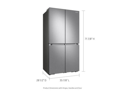 Samsung 23 cu. ft. Smart Counter Depth 4-Door Flex Refrigerator with AutoFill Water Pitcher - RF23A9071SR-KT