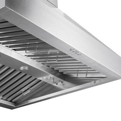 Proline Island Range Hood, Ducted, 1200 CFM, Stainless Steel Finish – PLJI 103