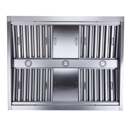 Proline Island Range Hood, 1200 CFM, Stainless Steel – PLJI 102
