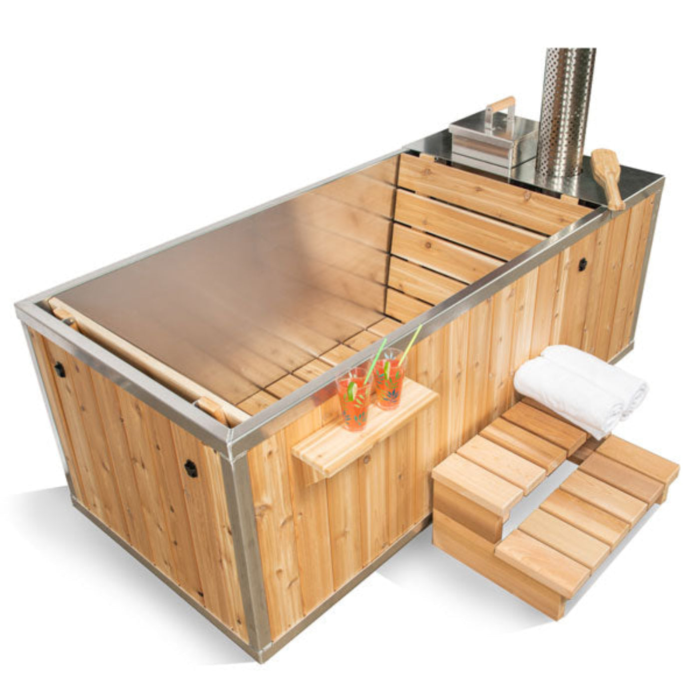 Dundalk LeisureCraft 3'x7' Cascade  Plunge Tub - DLCRAFT3X7