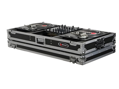 Odyssey Case FZBM12W 12" Pro DJ Mixer Turntable Battle Mode Flight Case w/ Wheels - 319.95