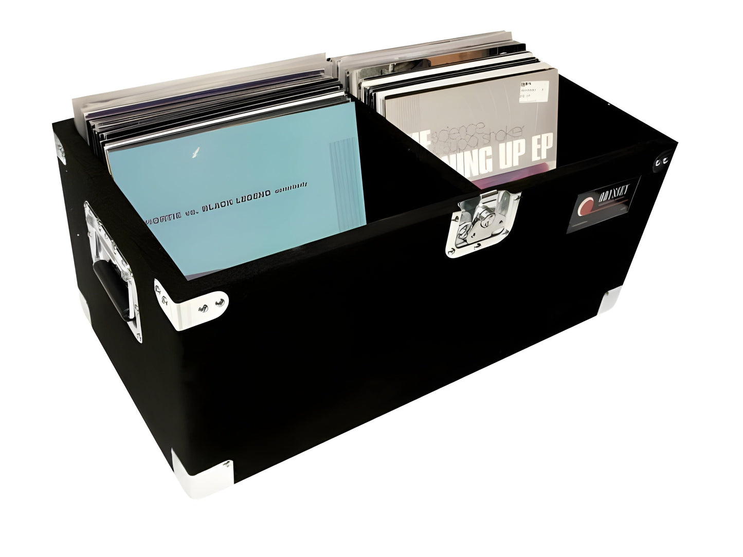 Odyssey CLP200P Carpeted Pro DJ Cases w/Detachable Lid - 400 LP Vinyl Records - 37464