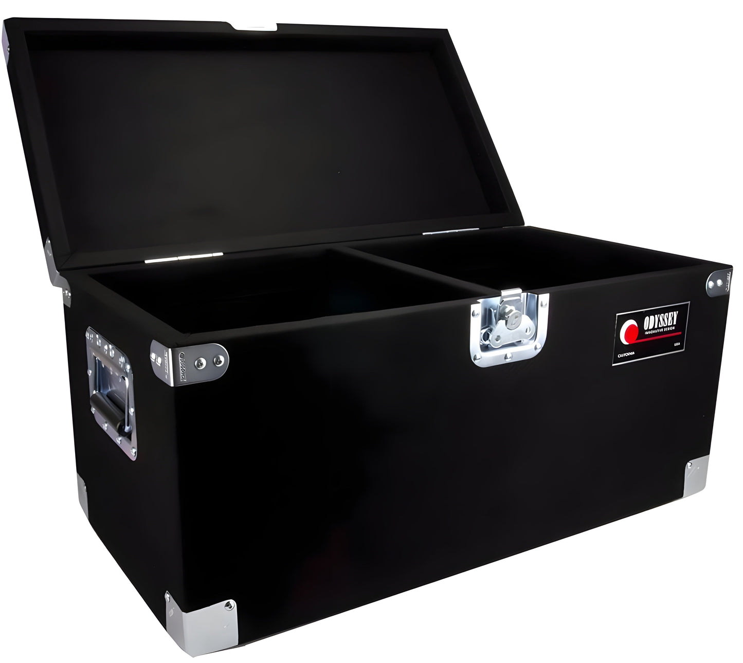 Odyssey CLP200P Carpeted Pro DJ Cases w/Detachable Lid - 400 LP Vinyl Records - 37464