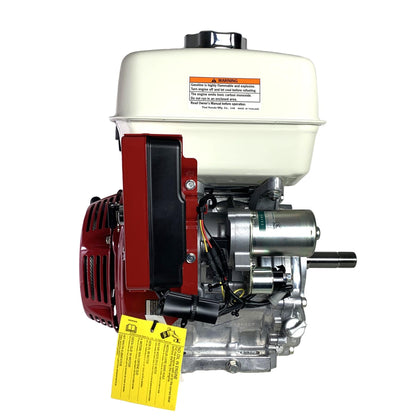 Honda Horizontal Engine with Threaded Crankshaft and Electric Start - HDA,GX390-PAE2