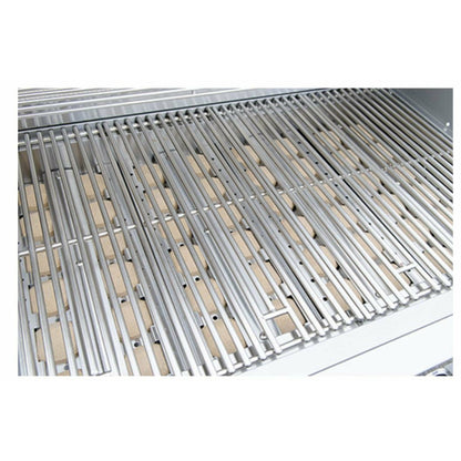 KOKOMO 5 Burner 40 Inch Cart Model BBQ Grill With Locking Casters 304 Stainless Steel - KO-BAK5BG+KO-BAK5BGC