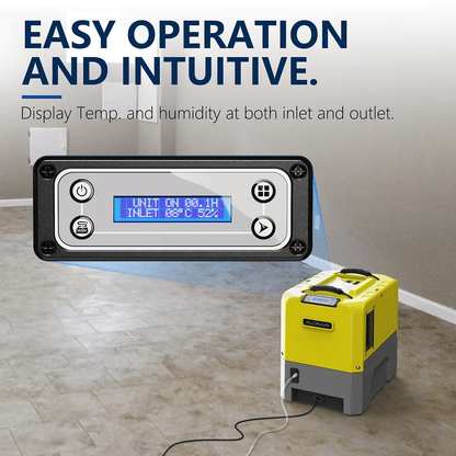 ALORAIR® Storm LGR Extreme WI-FI 85 Pint Commercial Restoration Dehumidifiers Pack of 4 - LGR85*4WIFI Yellow