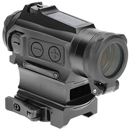 Holosun HS515CM Military Grade Micro Red Circle Dot Sight/Solar Panel/QD Mount Optics Lens Cleaning Pen, Extra Battery and Lens Cleaning Cloth Bundle - HS515CM_Towel_W4U-LCP_2032