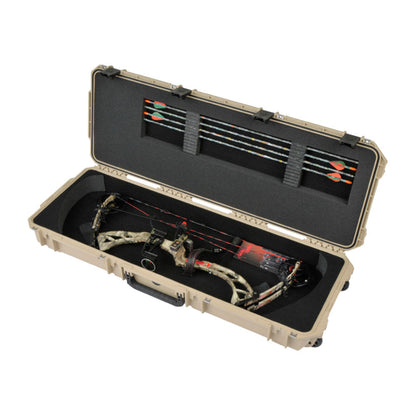 SKB Cases iSeries 4214 Hard Plastic Parallel Limb Bow Crossbow Case, Tan - 139827