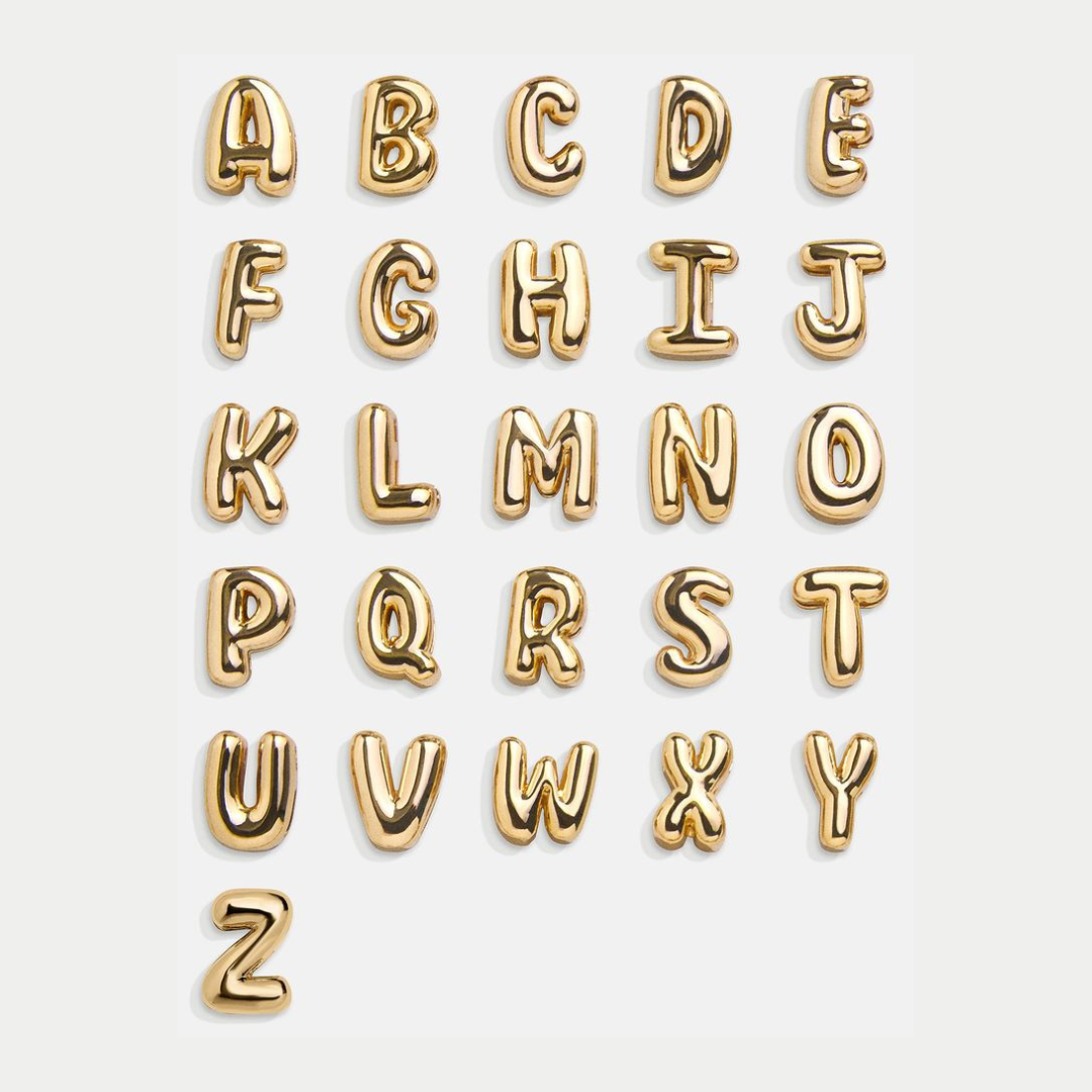 Initial Bubble Necklace