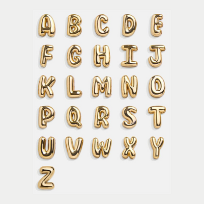 Initial Bubble Necklace