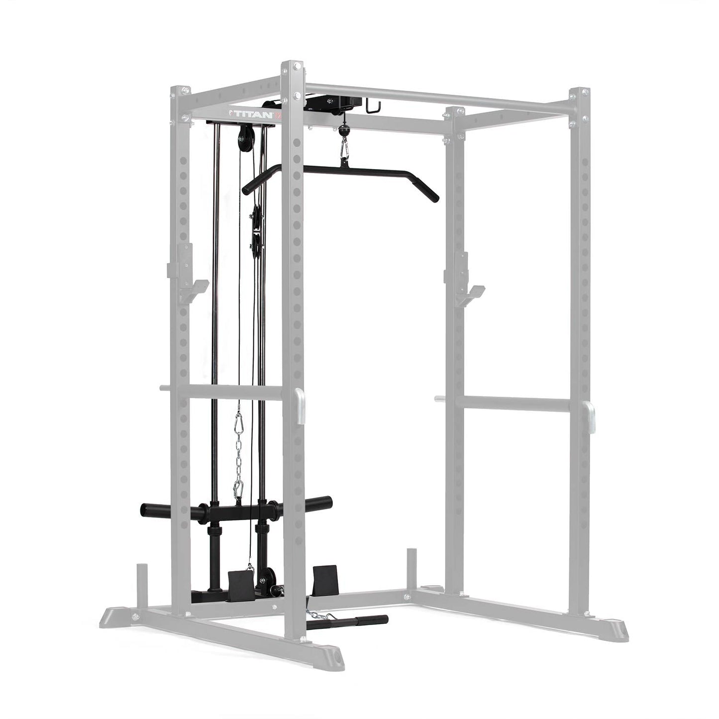 Titan fitness T-2 Series Lat Tower Power Rack Attachment -401378