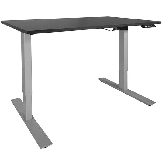 A2 Adjustable Sit To Stand Desk 24"- 50" W/ Black 60" X 30" Top - 403037