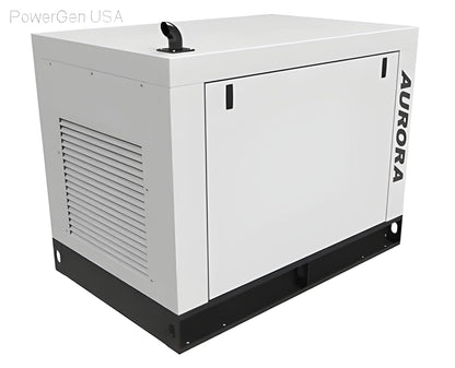 Aurora 40 kW Diesel Generator - Hatz/ No Canopy Enclosure - PowerGen USA - AGi40H-O-1