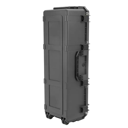 SKB Hard Protective Storage Case Foam & Wheels for Equipment, iSeries, Dark Gray - 412822