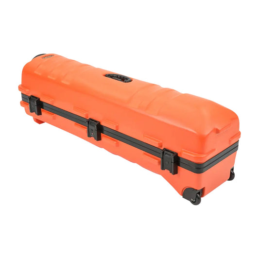SKB Cases ATA Staff Pro XL Hard Plastic Storage Cart Golf Travel Case, Orange - 412823