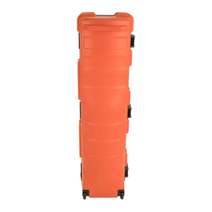 SKB Cases ATA Staff Pro XL Hard Plastic Storage Cart Golf Travel Case, Orange - 412823