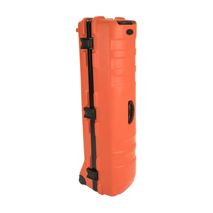SKB Cases ATA Staff Pro XL Hard Plastic Storage Cart Golf Travel Case, Orange - 412823