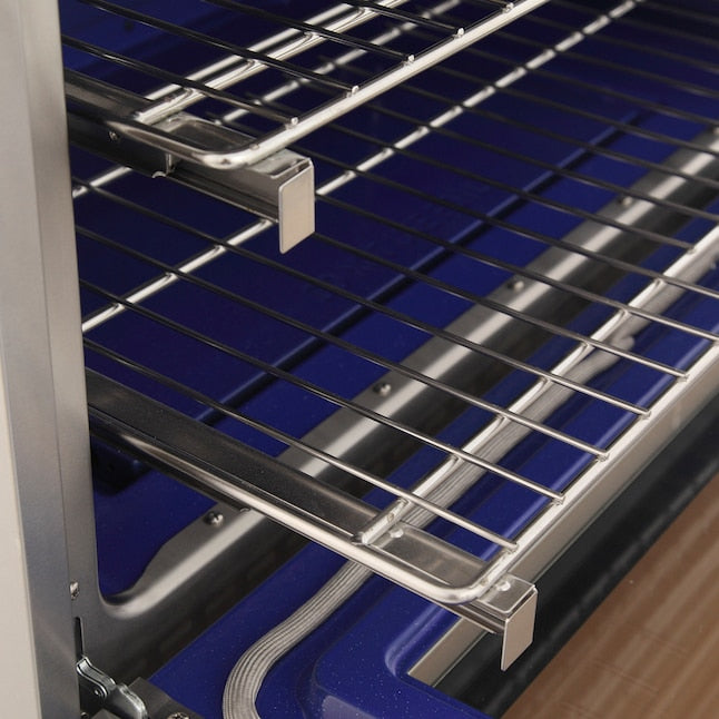 Kucht Professional 30" 4.2 cu. ft. Natural Gas Range in Black with True Simmer Burners, KFX3000X-BK - KFX3000X-BK