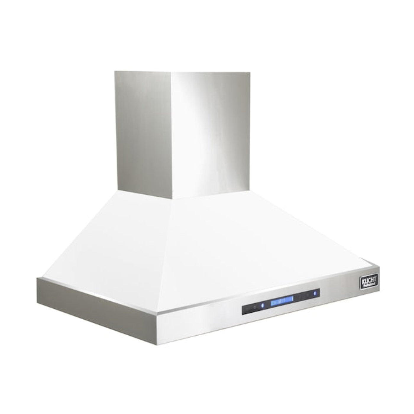 Kucht Professional 30" Wall Mount Range Hood 900 CFM in Whiteb - KRH3015-W