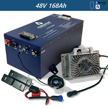 Allied Commercial 48V Lithium LiFePO4 Battery Package 168AH RC- Golf and UTV - AB-CMCL-48V-168AH-RC
