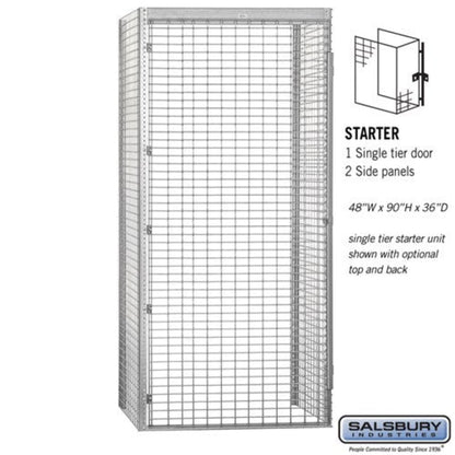 Salsbury 48" Wide Single Tier Bulk Storage Locker - 8143-S