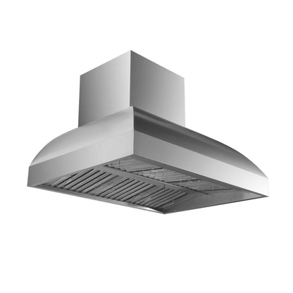 Proline  Wall Mounted Range hood, Ducted, 2000 CFM, Thick 304 Stainless Steel - PLGW WC BBQ Pro PRE