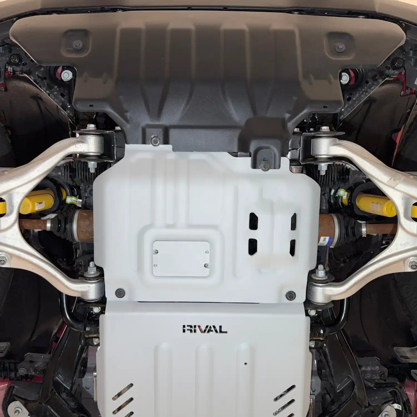 RIVAL Aluminum Engine Skid Plate 2024+ Ford Ranger, Raptor | 2021+ Ford Bronco 2Door 4Door - 2333.1885.1.6