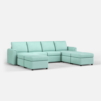 LINSY HOME RUBIK I 4 Seats with 4 Ottomans - US-LH-SPF-Sofa-S900-A11-44-0-00 Price