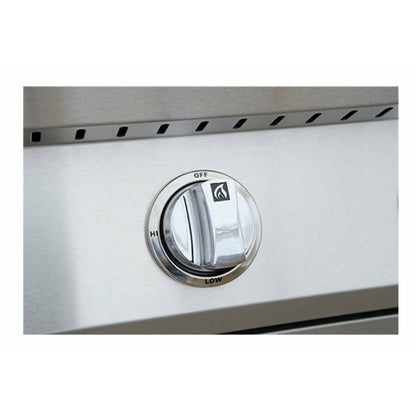 KOKOMO 5 Burner 40 Inch Cart Model BBQ Grill With Locking Casters 304 Stainless Steel - KO-BAK5BG+KO-BAK5BGC