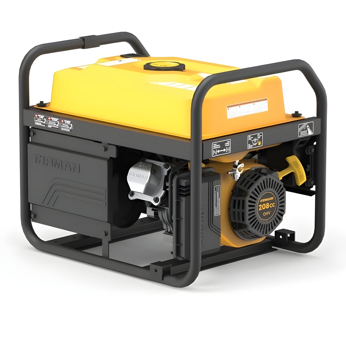 Firman P03605 Portable Generator 3650/4550 Watt 30 Amp 120/240V Recoil Start Gas New P03605