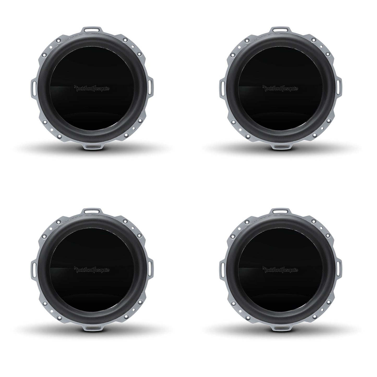 Rockford Fosgate Punch Luxury 10" 500W Max SVC 4 Ohm Marine Subwoofer 4 Pack - 194776