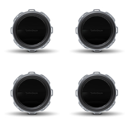 Rockford Fosgate Punch Luxury 10" 500W Max SVC 4 Ohm Marine Subwoofer 4 Pack - 194776