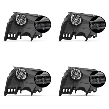 Rockford Fosgate RFX317-FSE Maverick X3 Direct Fit Front Speaker, Pair 4 Pack - 195722