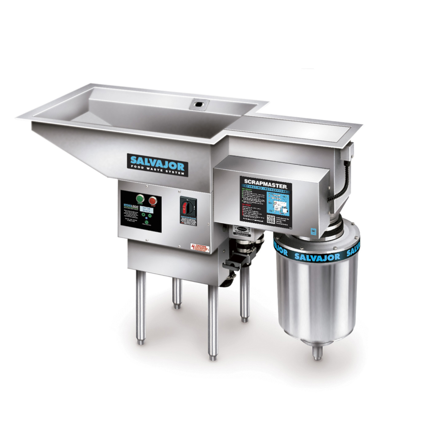 Salvajor  Pot/Pan ScrapMaster, scrapping & disposer system - SL500PSM