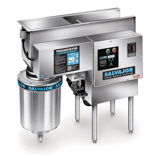 Salvajor TroughVeyor food waste conveying disposer system, LH, 500 - SL500TVL