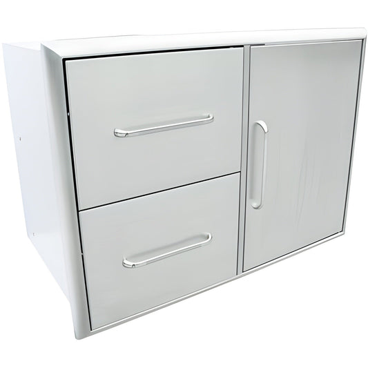 Saber Grills 31" 2-Drawer and Door Combo - K00AA3114