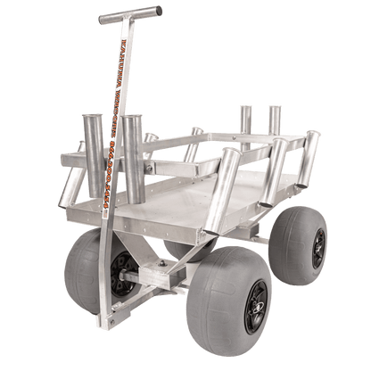 Alumacart Kahuna Junior Beach and Fishing Wagon with Rod Holders New