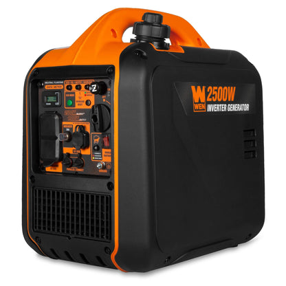 WEN 56250iX 2500-Watt Inverter Generator, Quiet, Portable, and Lightweight with Fuel Shut Off and CO Watchdog - 56250iX