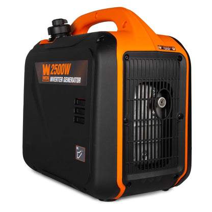 WEN 56250iX 2500-Watt Inverter Generator, Quiet, Portable, and Lightweight with Fuel Shut Off and CO Watchdog - 56250iX