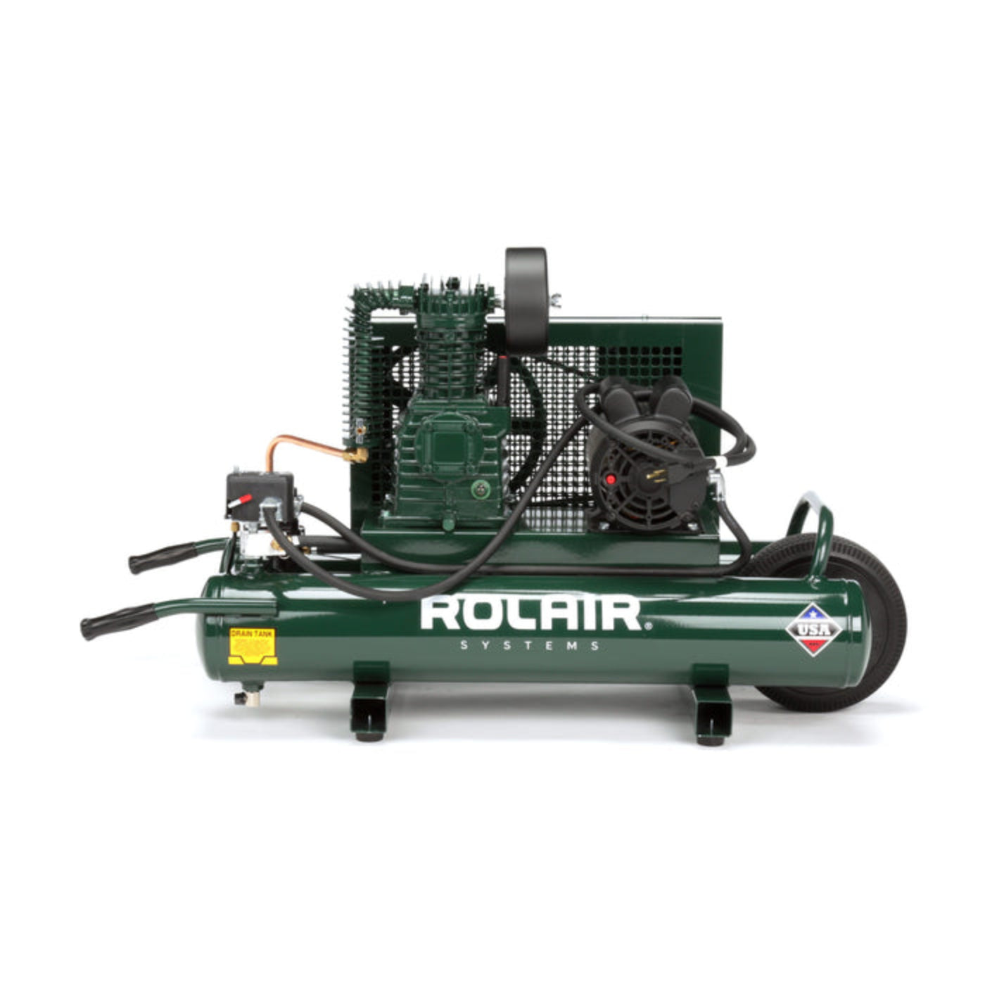 ROLAIR 5715K17 120V/230V Wheeled Electric Air Compressor - 5715K17-0003