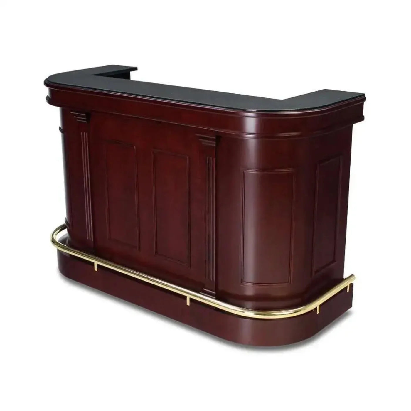 Forbes Industries 5776-5 29" Classic Mobile Bar (Wood Veneer) - Avonite Top - 5776-5