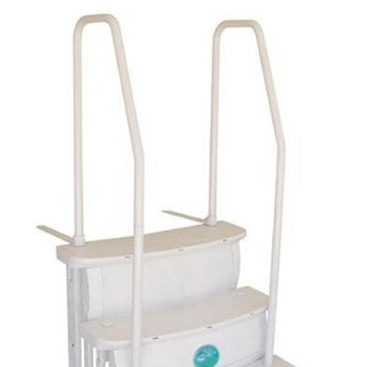 Main Access iStep Above Ground Pool Entry Ladder w/ Mat Pad + 2 Sand Weights - 59342