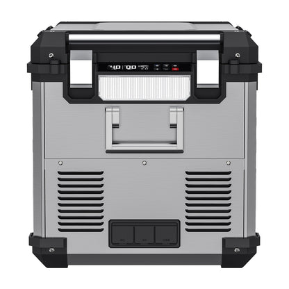 NEW! APL55-Silver Dual Zone 12 Volt Fridge | ICECO