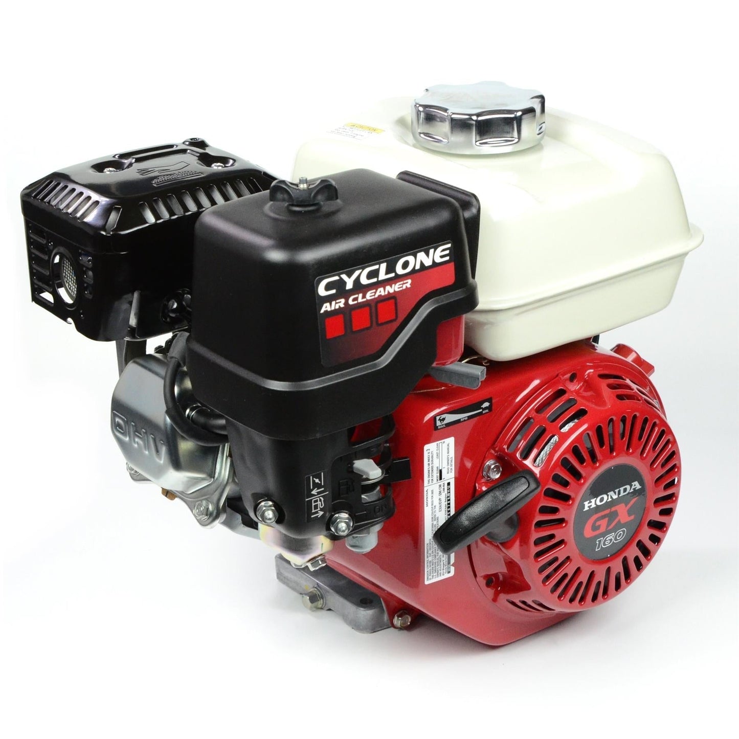 Honda Horizontal Engine with Cyclonic Air Filter - HDA,GX160-QC9