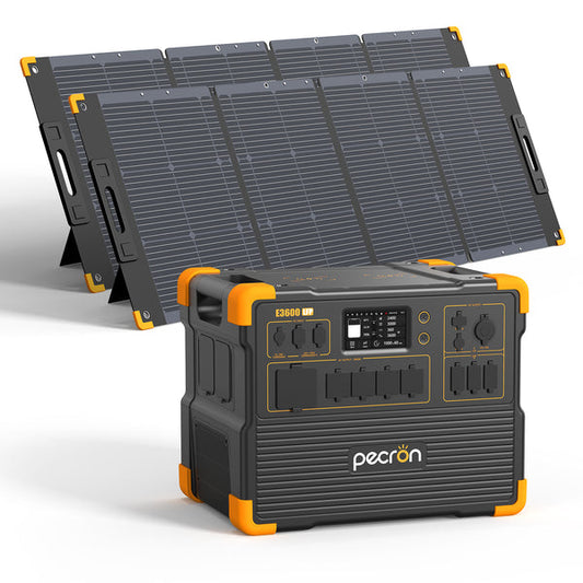 PECRON E3600LFP Solar Generator Kit 3600W 3072Wh - E3600LFP