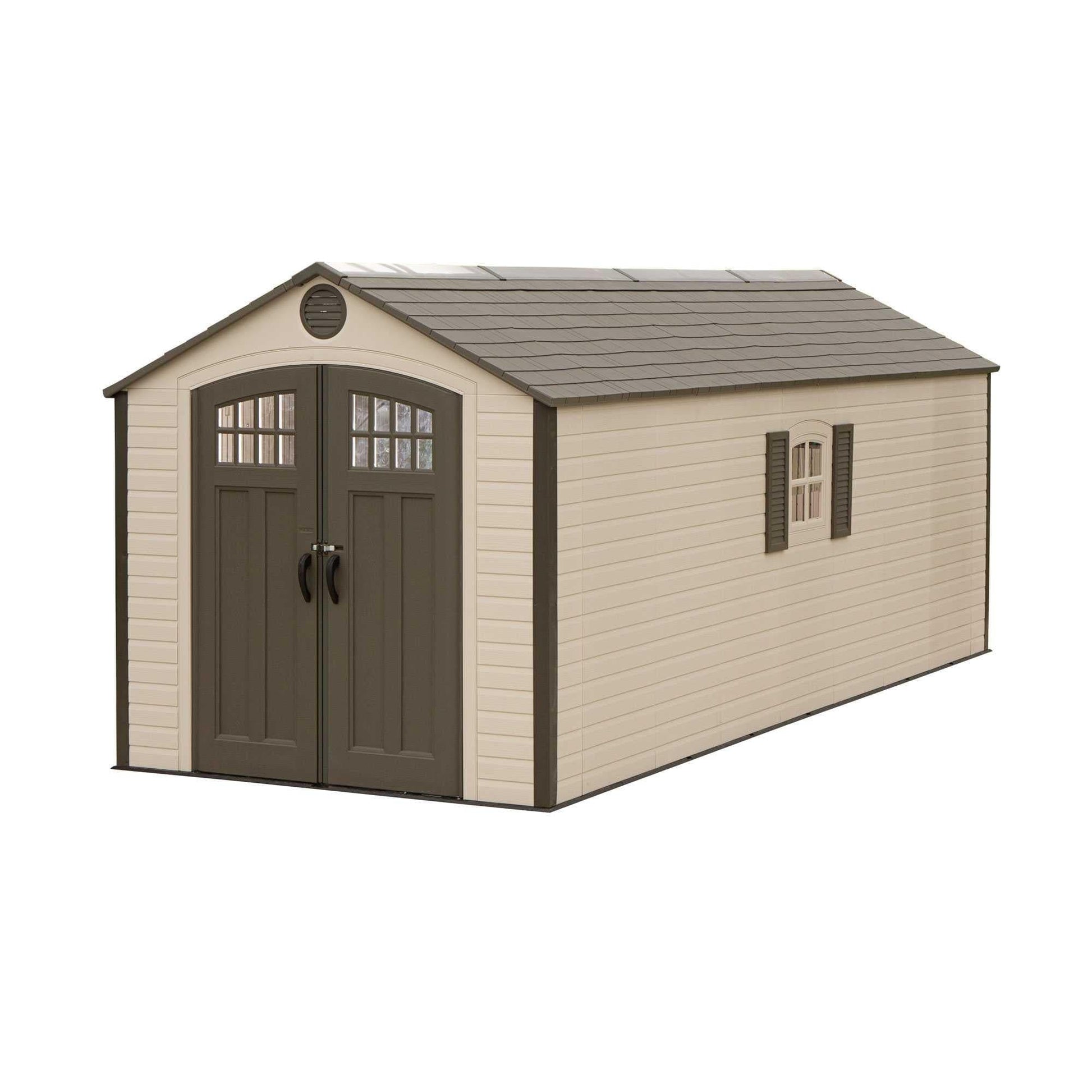 Lifetime 8 Ft. X 20 Ft. Outdoor Storage Shed - 60120 - Backyard Provider